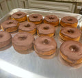 Vanilla Donut with Chocolate Icing